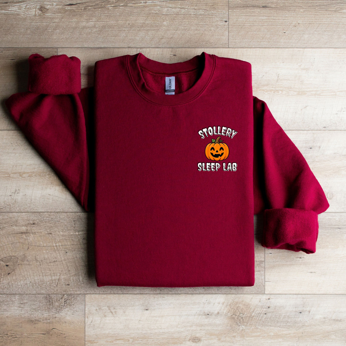 Stollery Sleep Lab: Pumpkin Crewneck Sweater
