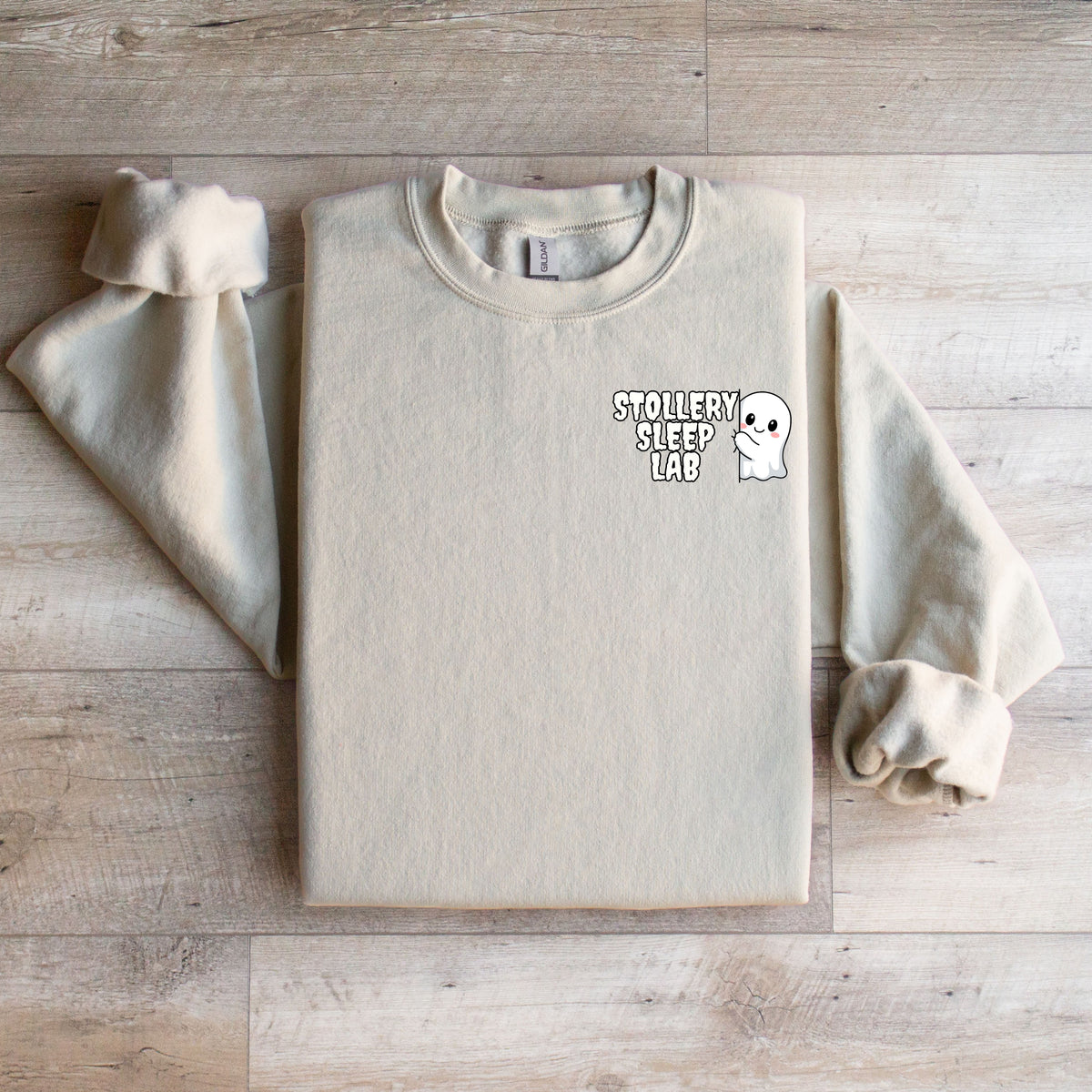 Stollery Sleep Lab: Ghost Crewneck Sweater