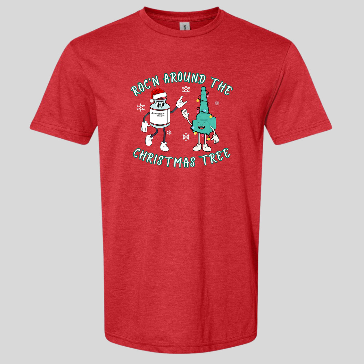 UAH Emerg - Roc'n Around the Christmas Tree T-shirt