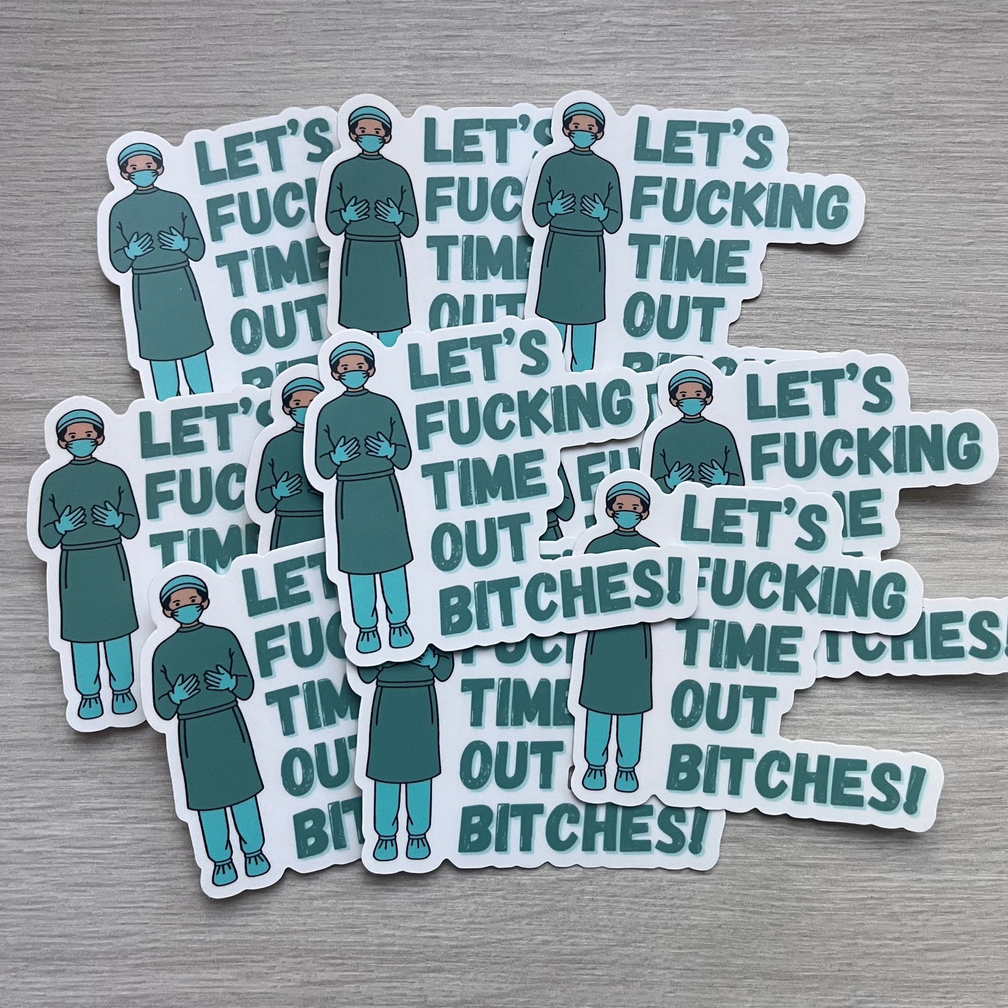 Time Out OR Sticker