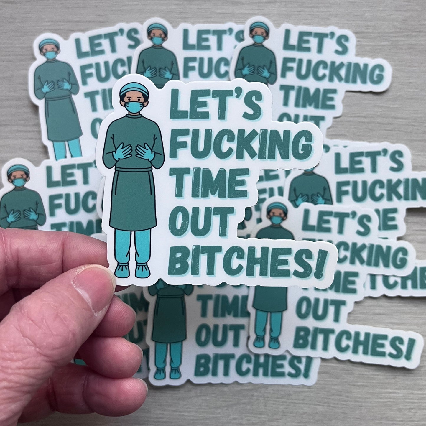 Time Out OR Sticker