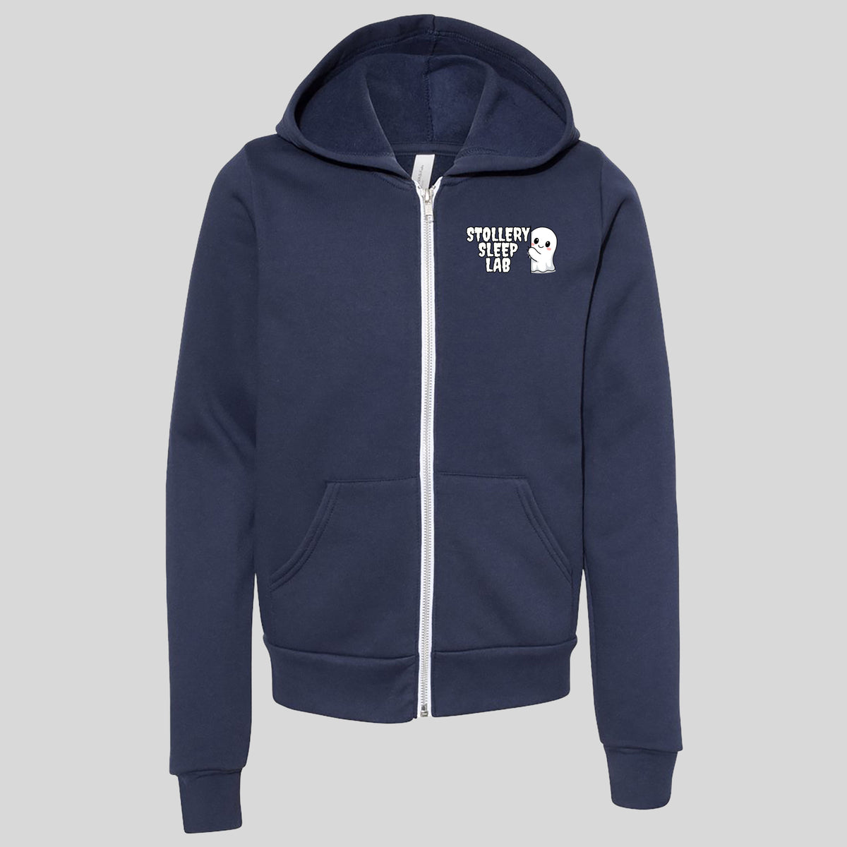 Stollery Sleep Lab: Ghost Full Zip Hoodie