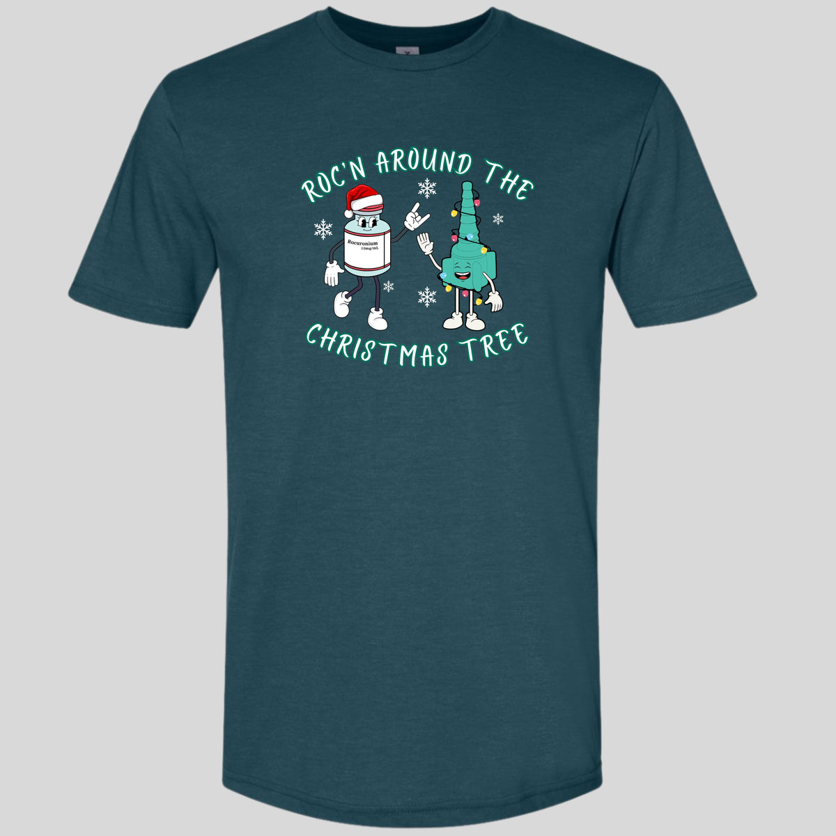 UAH Emerg - Roc'n Around the Christmas Tree T-shirt