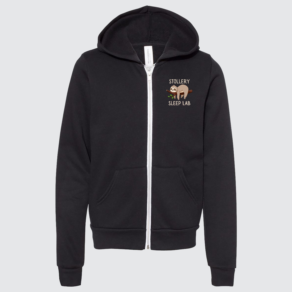Stollery Sleep Lab - Sleeping Sloth Design Full Zip Hoodie