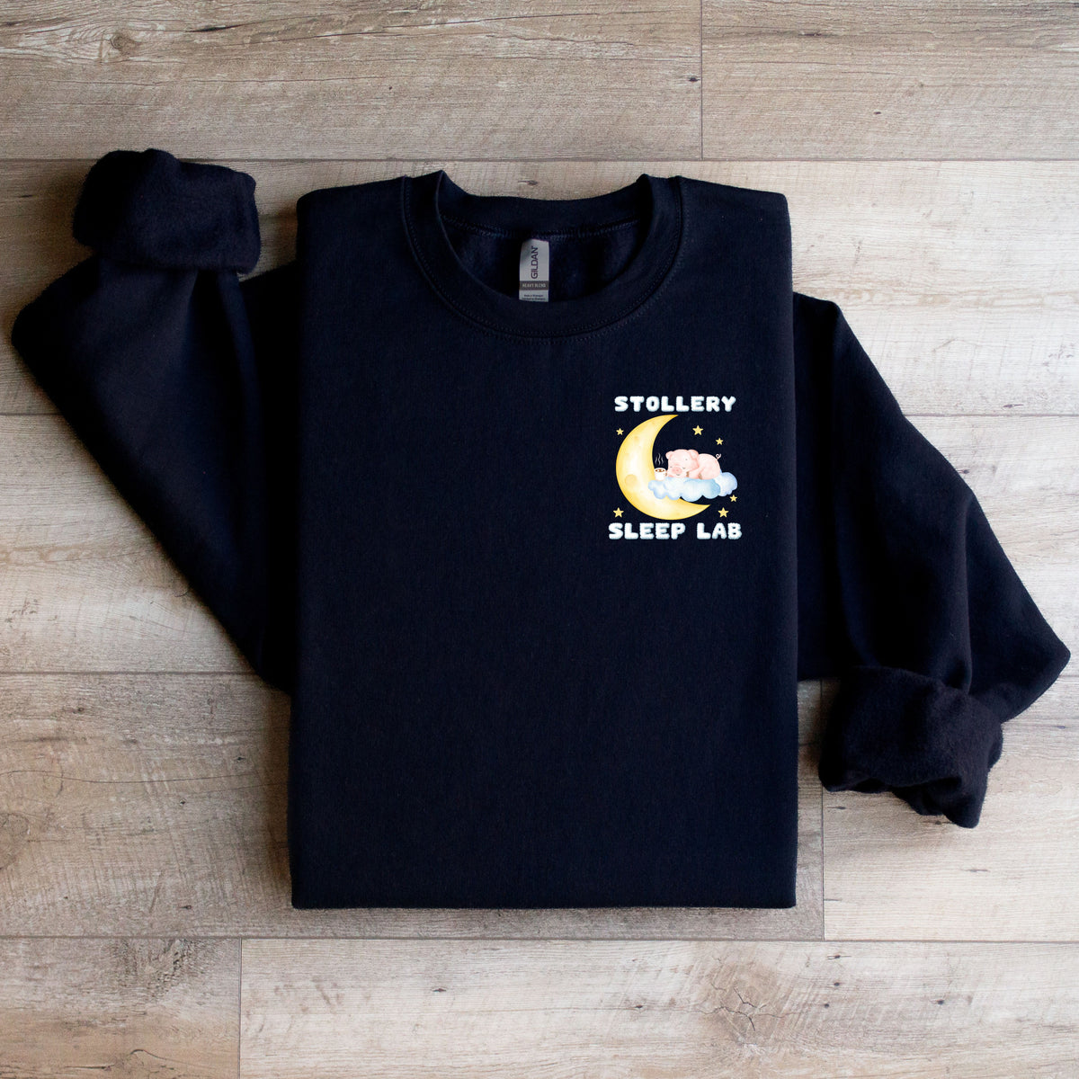 Stollery Sleep Lab - Sleepy Pig Design Crewneck Sweater