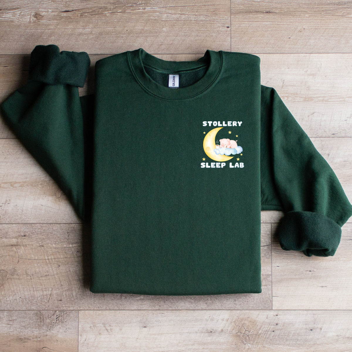 Stollery Sleep Lab - Sleepy Pig Design Crewneck Sweater