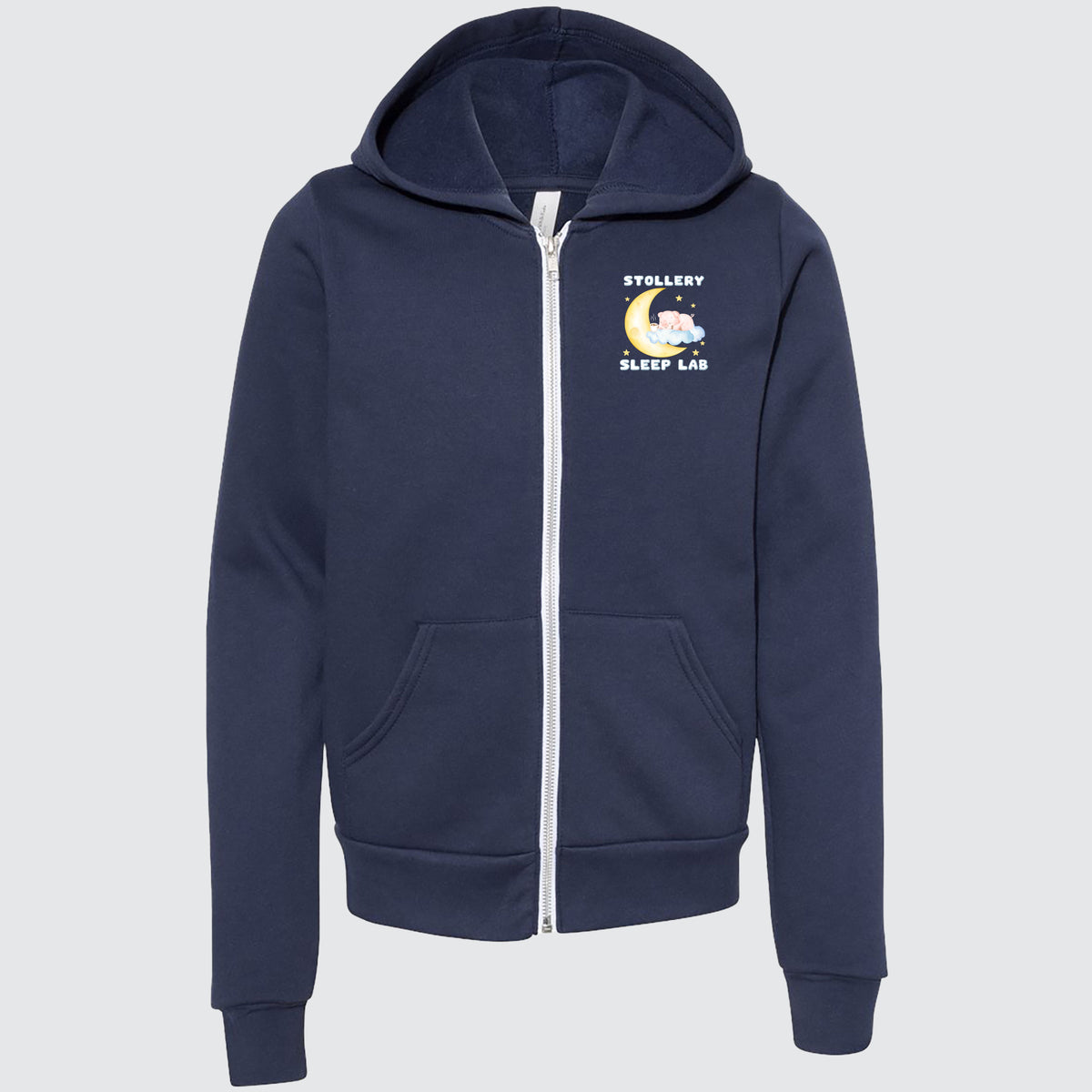 Stollery Sleep Lab - Sleepy Pig Design Full Zip Hoodie