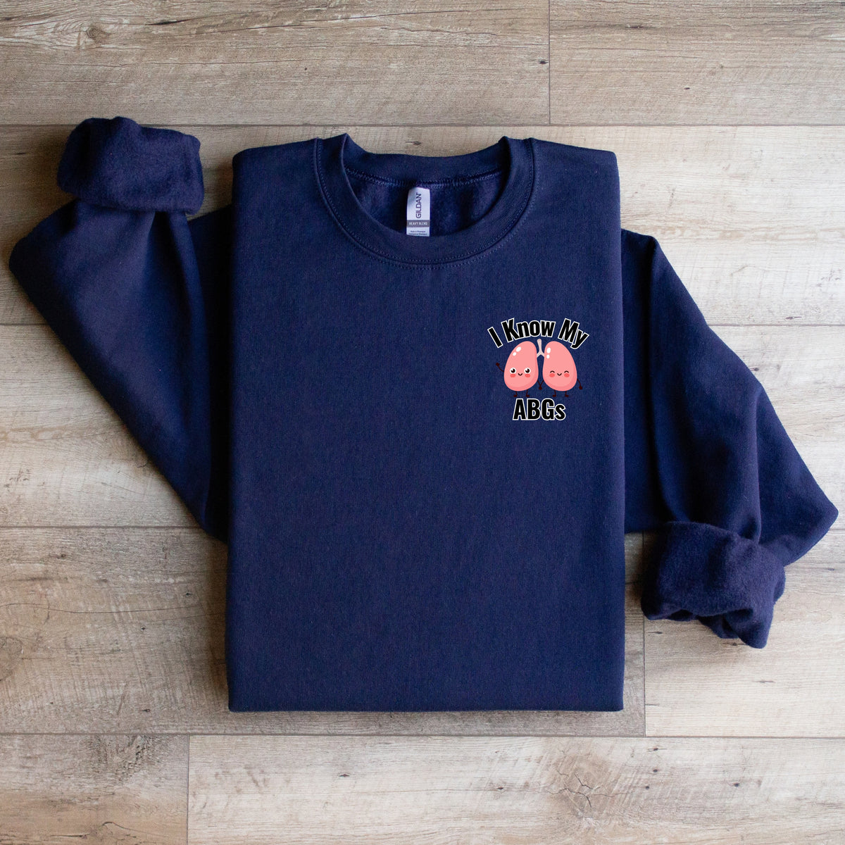 UAH Emerg: I Know My ABGs Crewneck Sweater