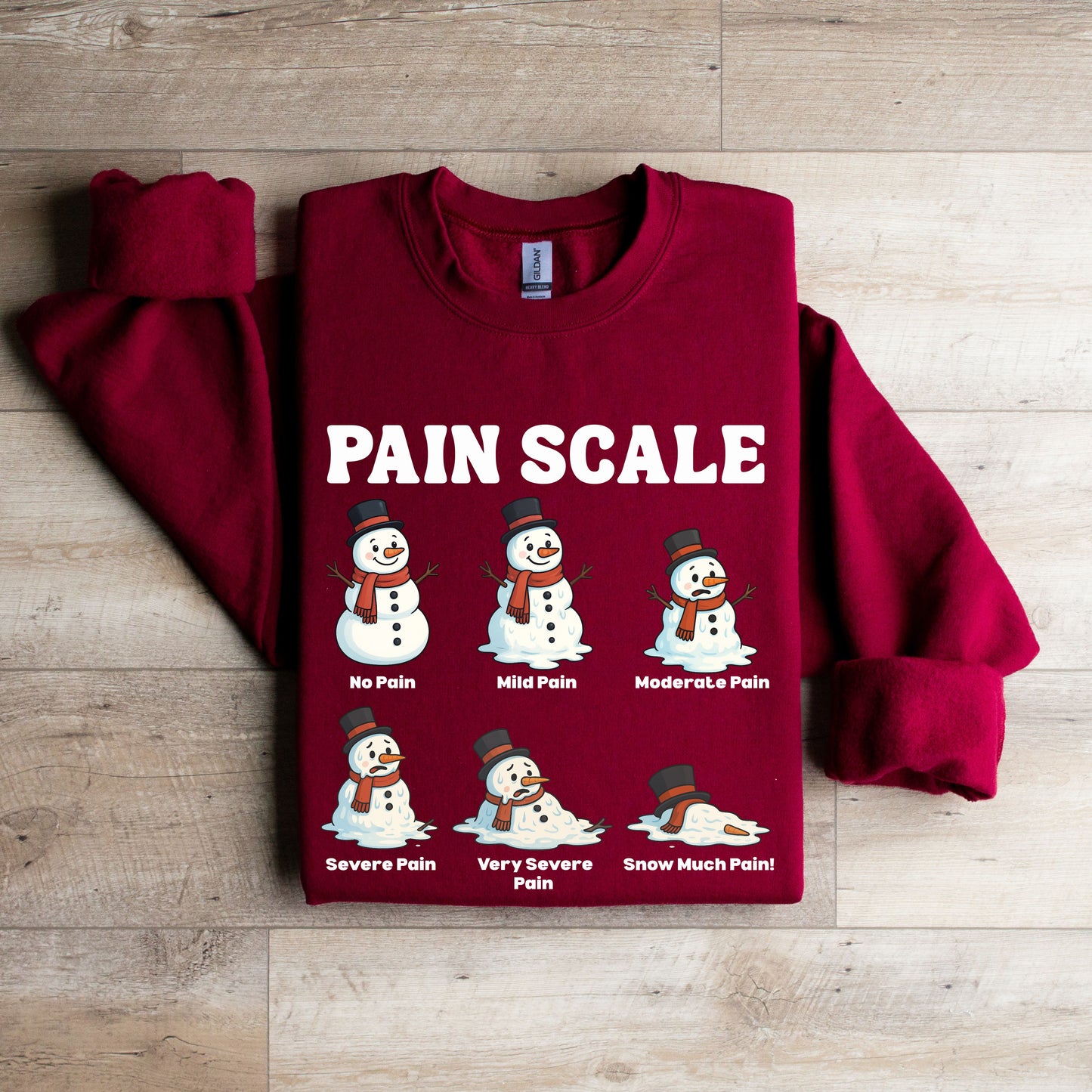 Snow Much Pain Crewneck Sweater