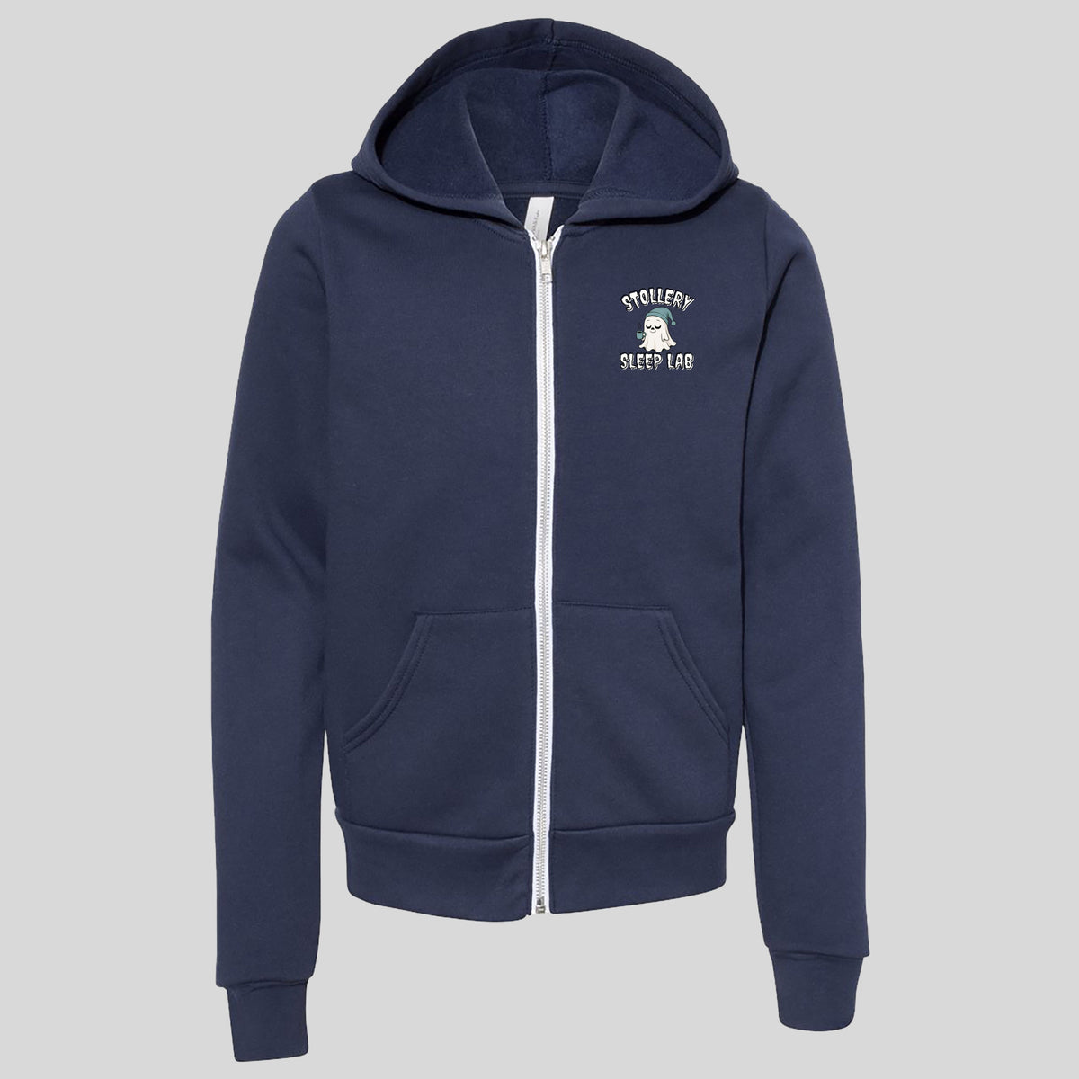 Stollery Sleep Lab: Sleepy Ghost Full Zip Hoodie
