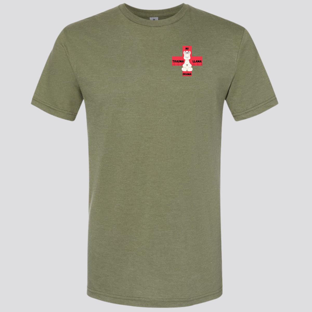 UAH Emerg: No Drama Trauma Llama T-shirt