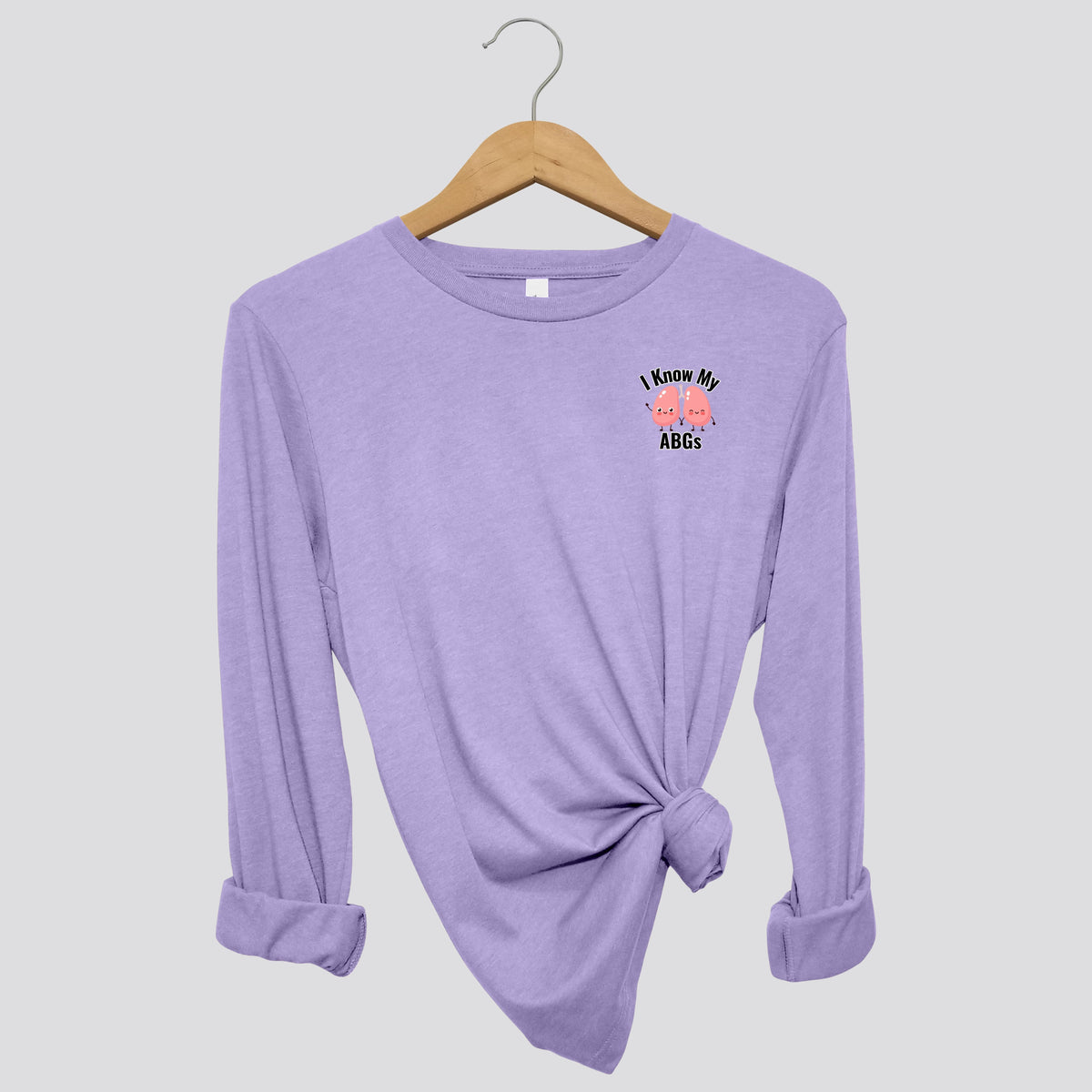 UAH Emerg: I Know my ABGs Long Sleeve Shirt