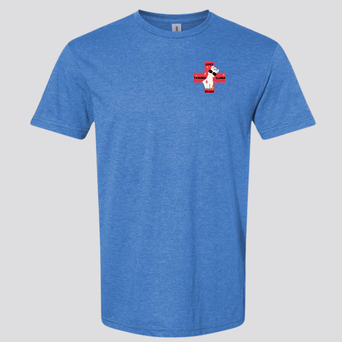 UAH Emerg: Trauma Llama Loves Drama T-shirt