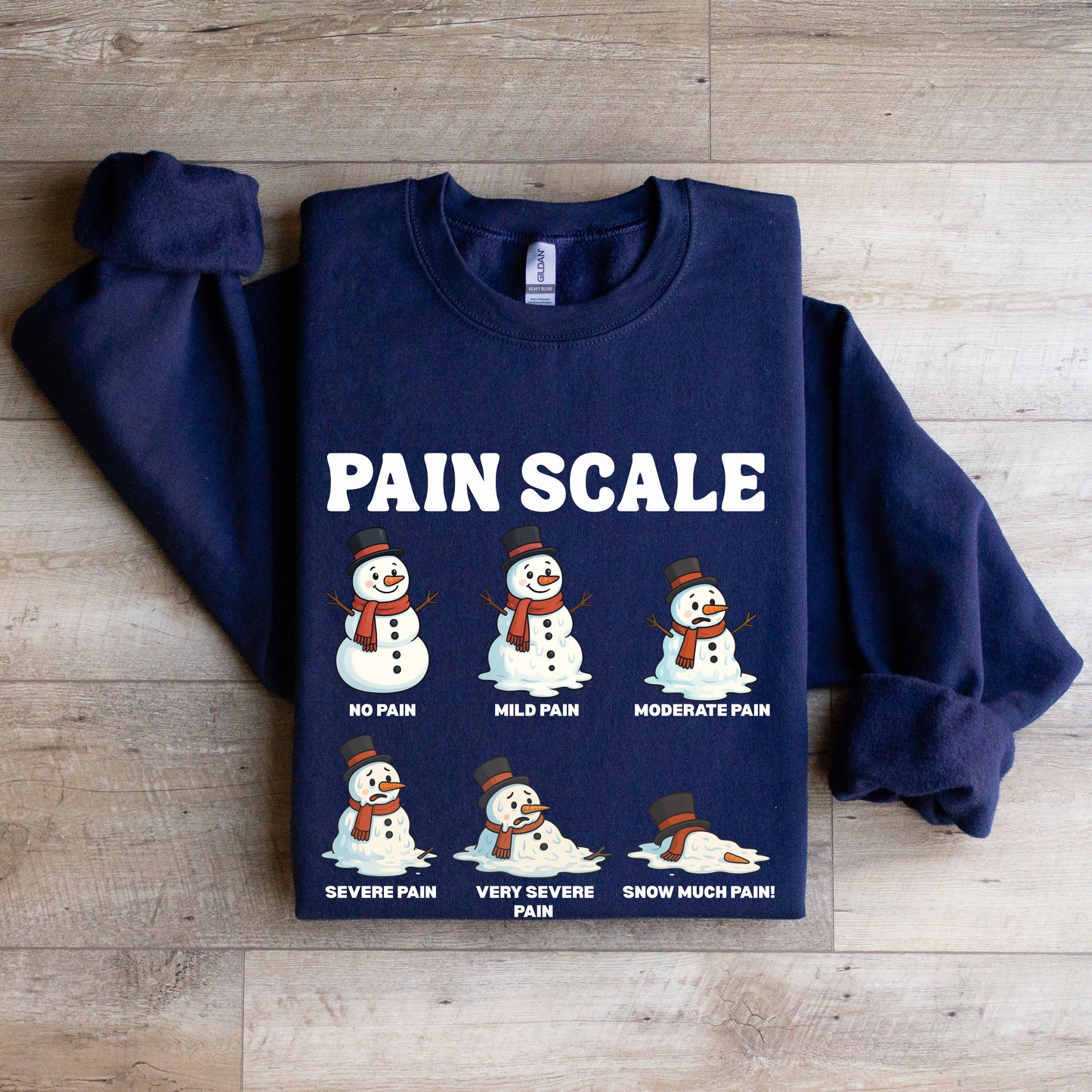 Snow Much Pain Crewneck Sweater