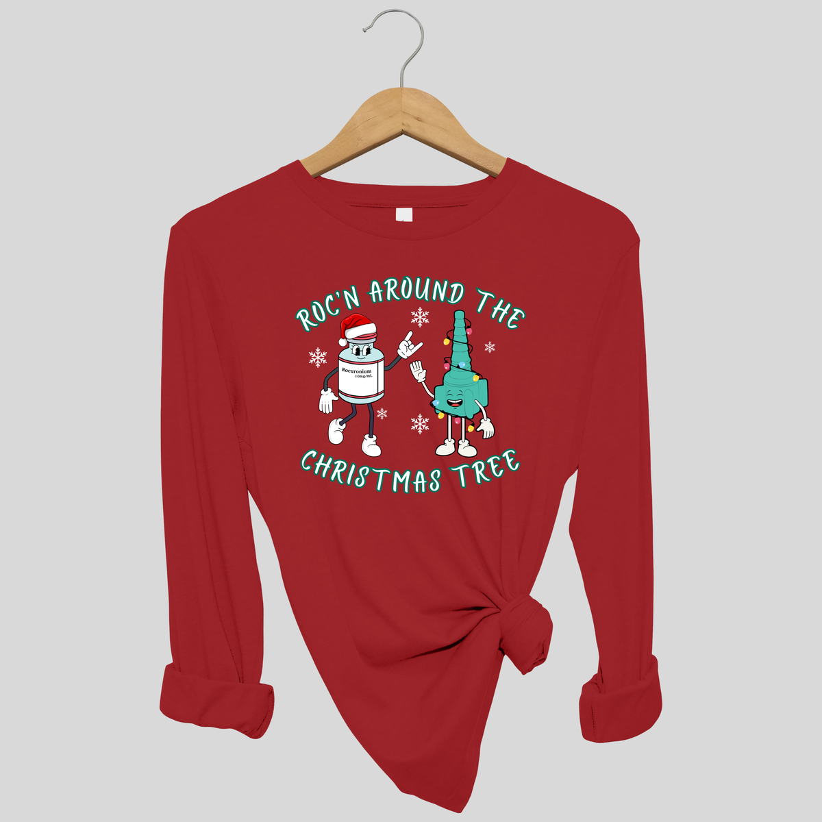 UAH Emerg: Roc'n Around the Christmas Tree Long Sleeve Shirt