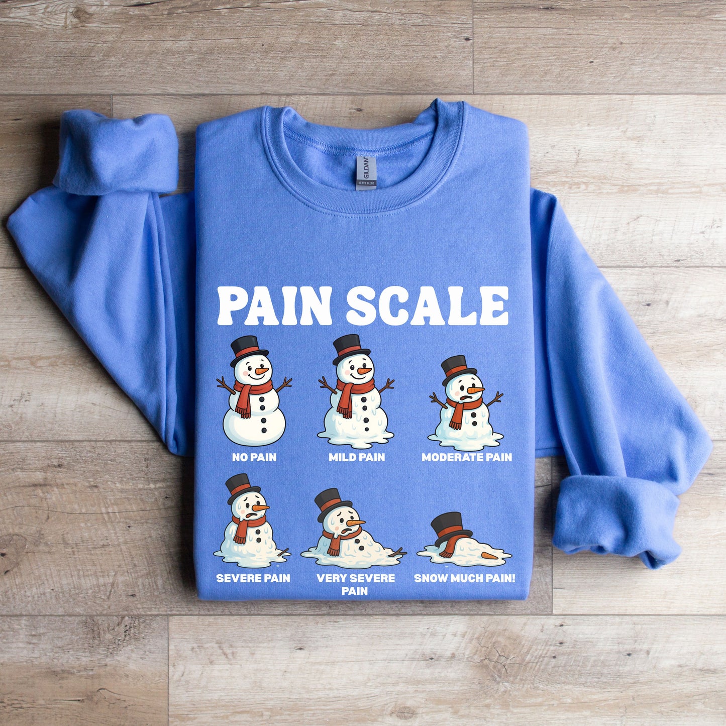 Snow Much Pain Crewneck Sweater