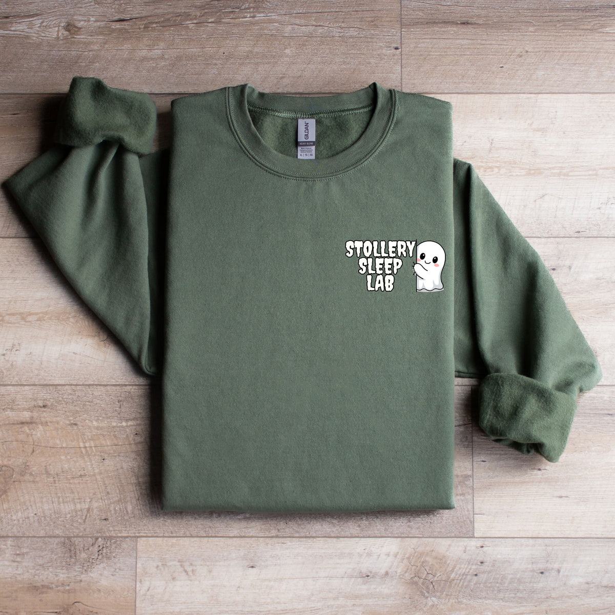 Stollery Sleep Lab: Ghost Crewneck Sweater