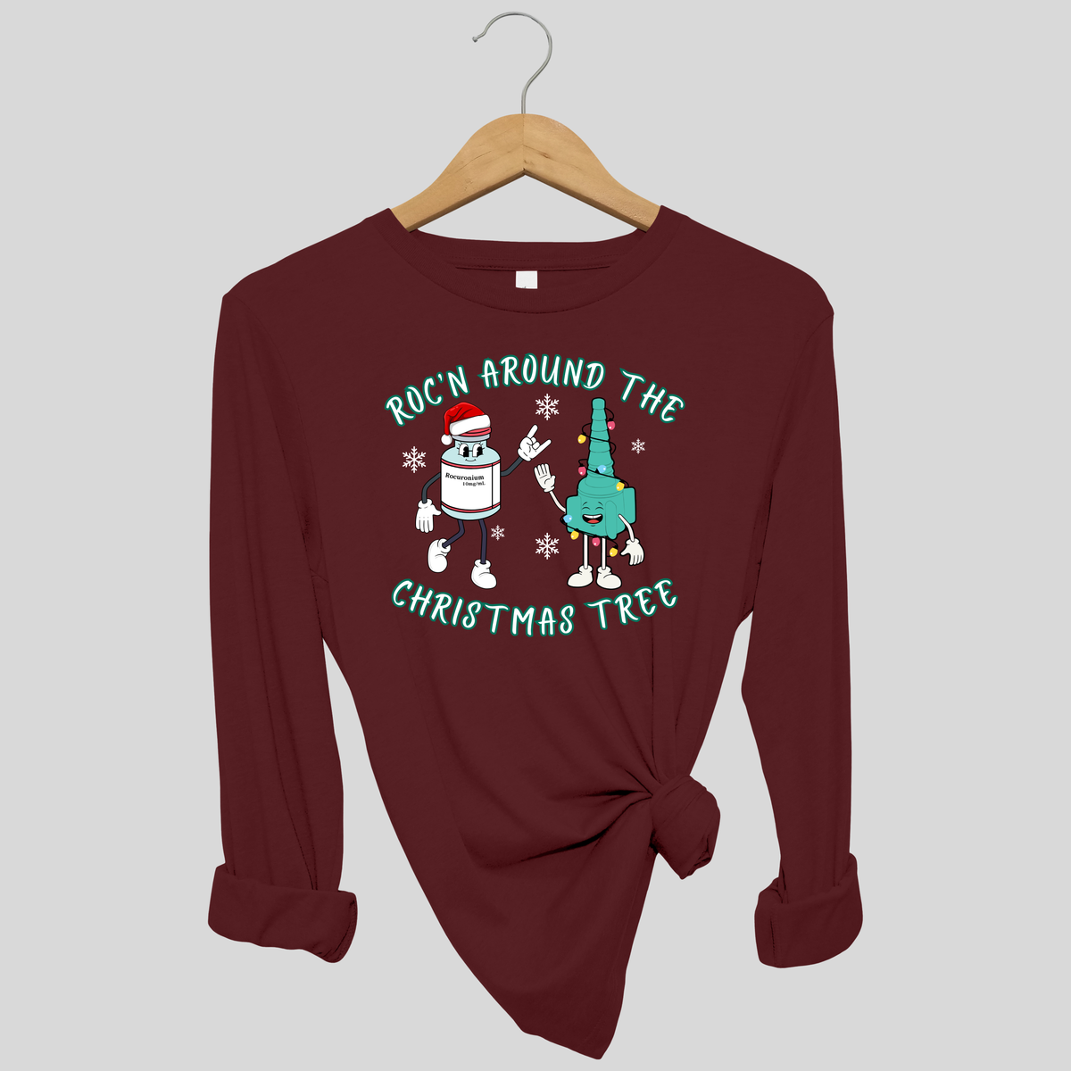 UAH Emerg: Roc'n Around the Christmas Tree Long Sleeve Shirt