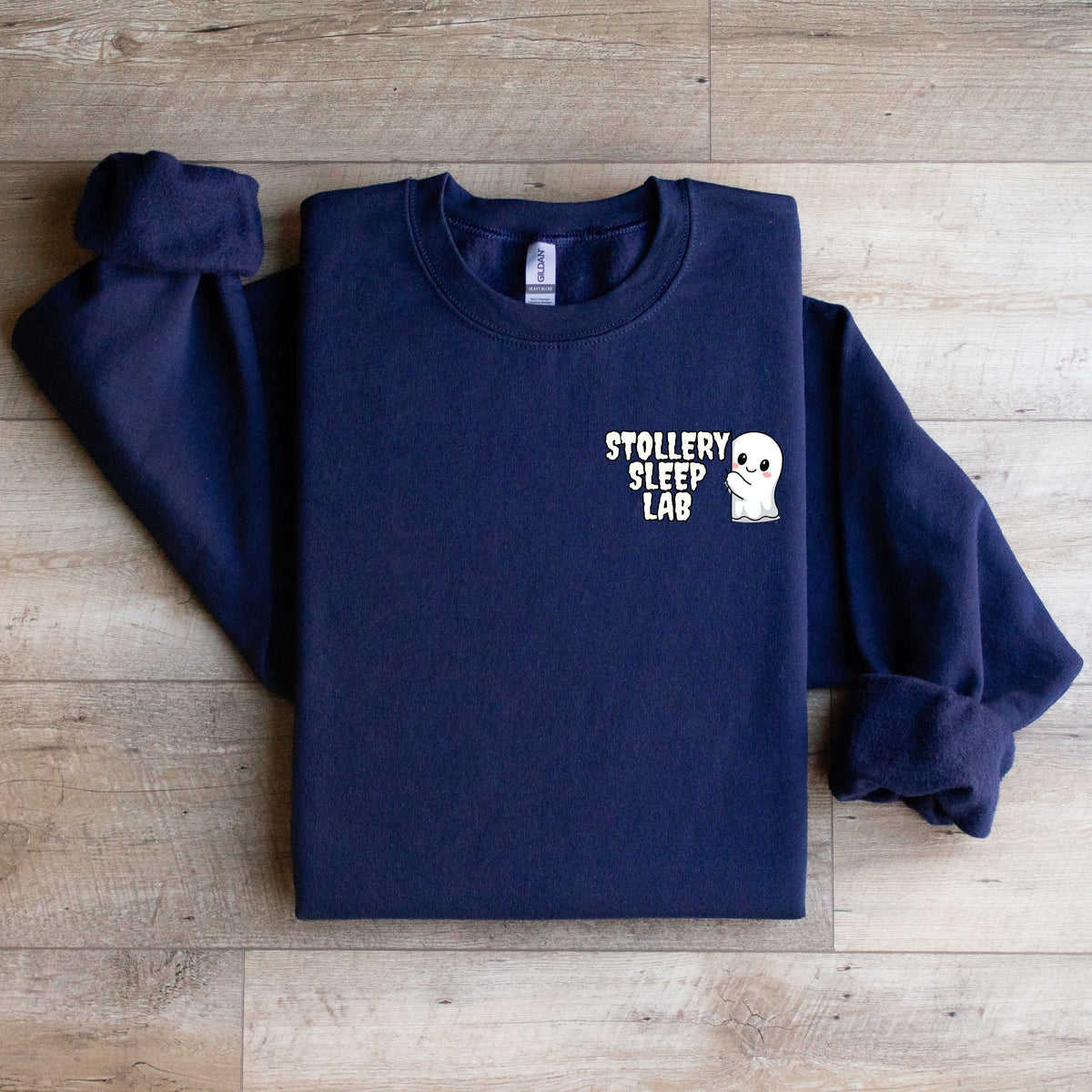 Stollery Sleep Lab: Ghost Crewneck Sweater