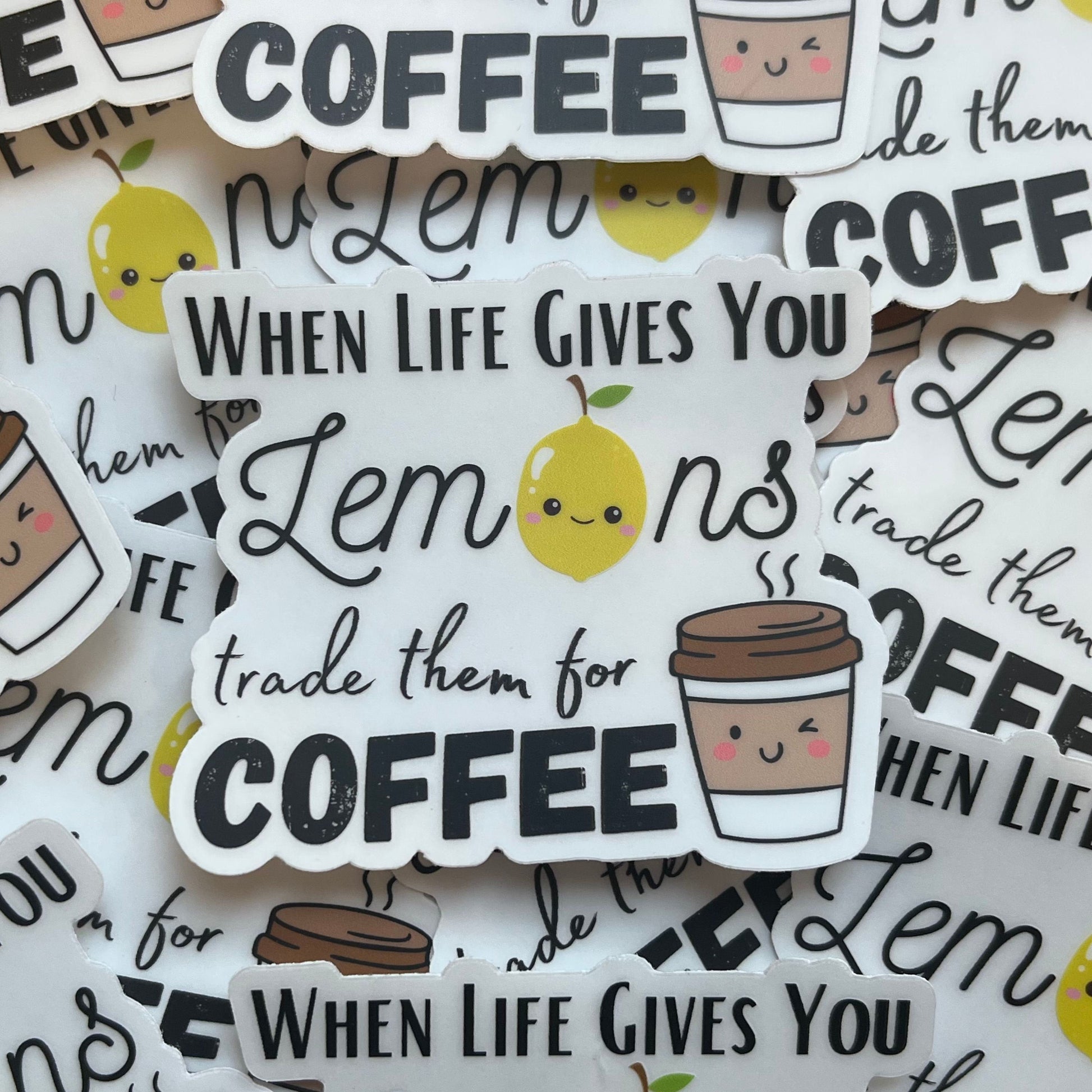 Funny Coffee Lover Sticker