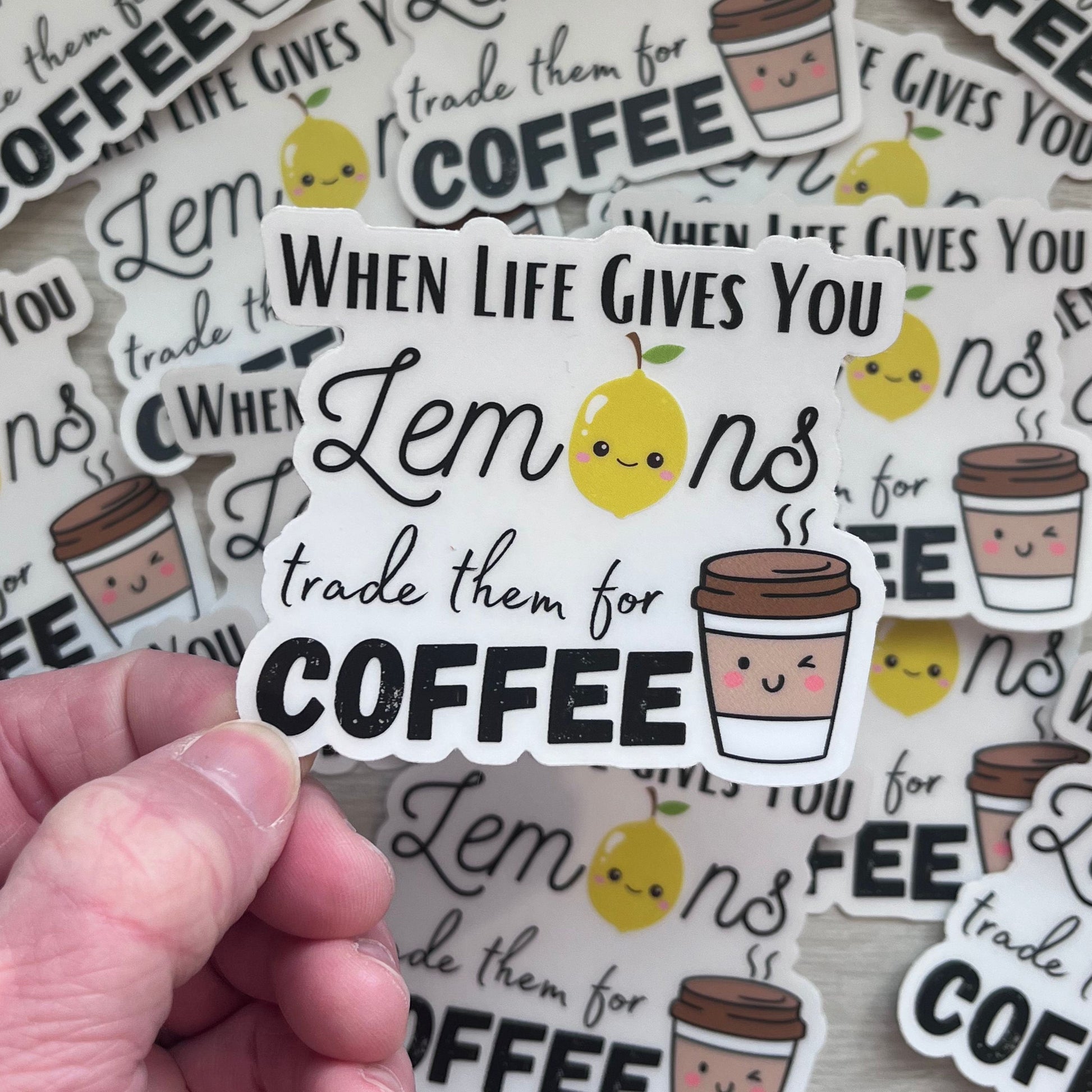 Funny Coffee Lover Sticker