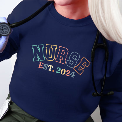 New Grad Nursing Crewneck Sweater