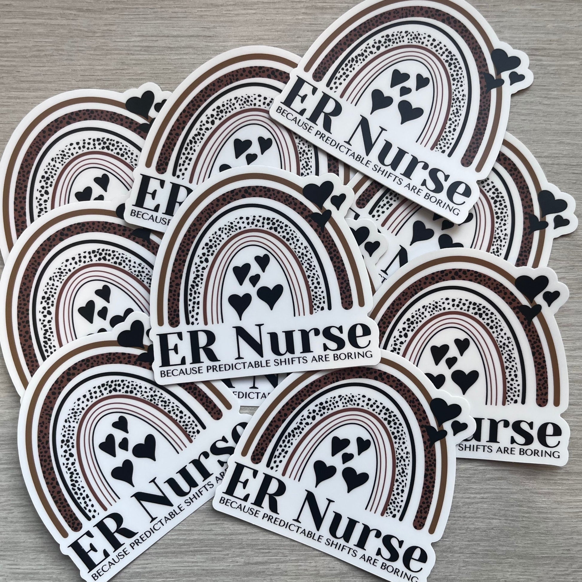 Emergency Nurse Sticker